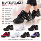 Women's Breathable Jazz Dance Sneakers