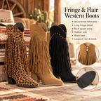 Fringe & Flair Western Boots