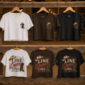 It’s Line Dance Time crop top colour options