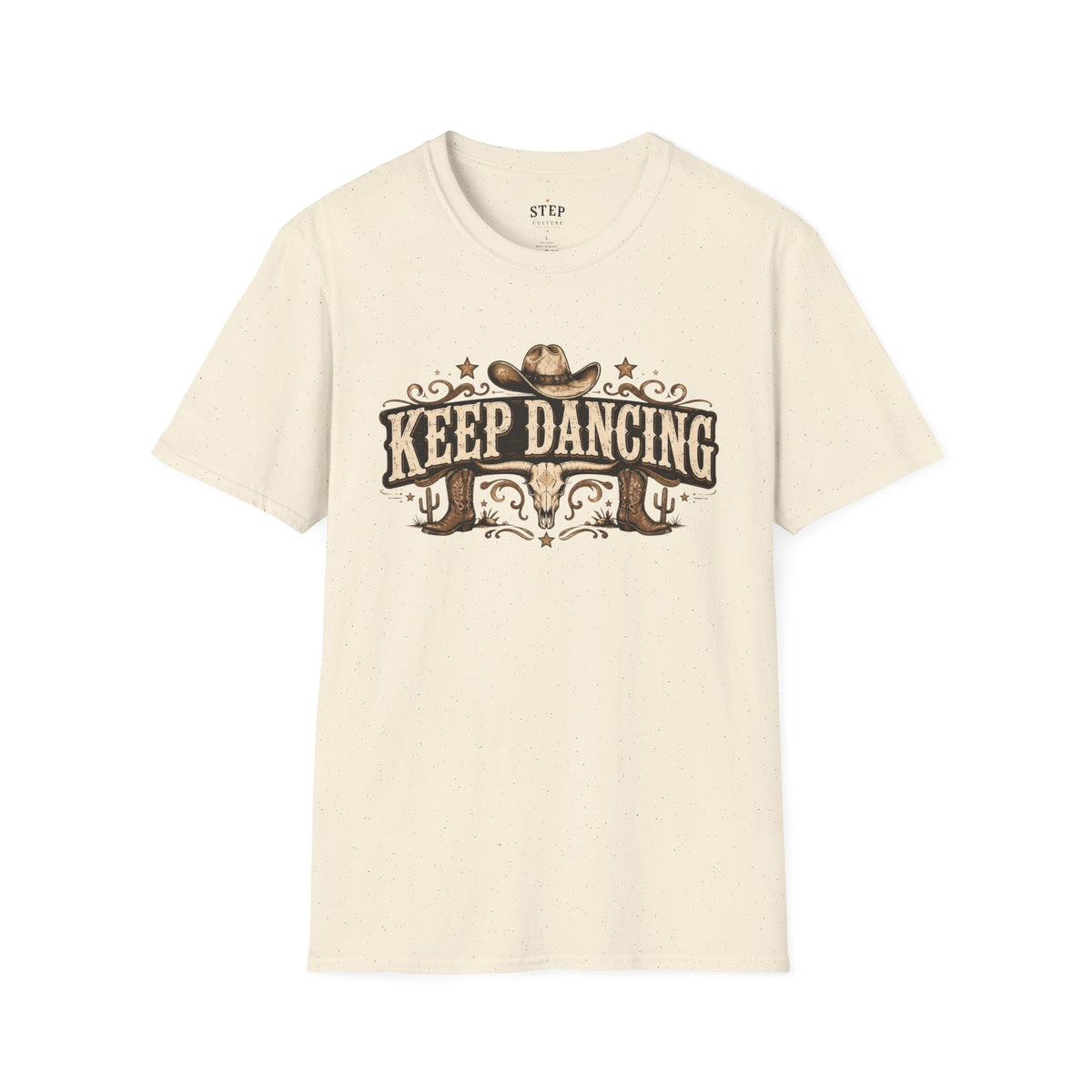 Keep Dancing graphic T-shirt in another colour option