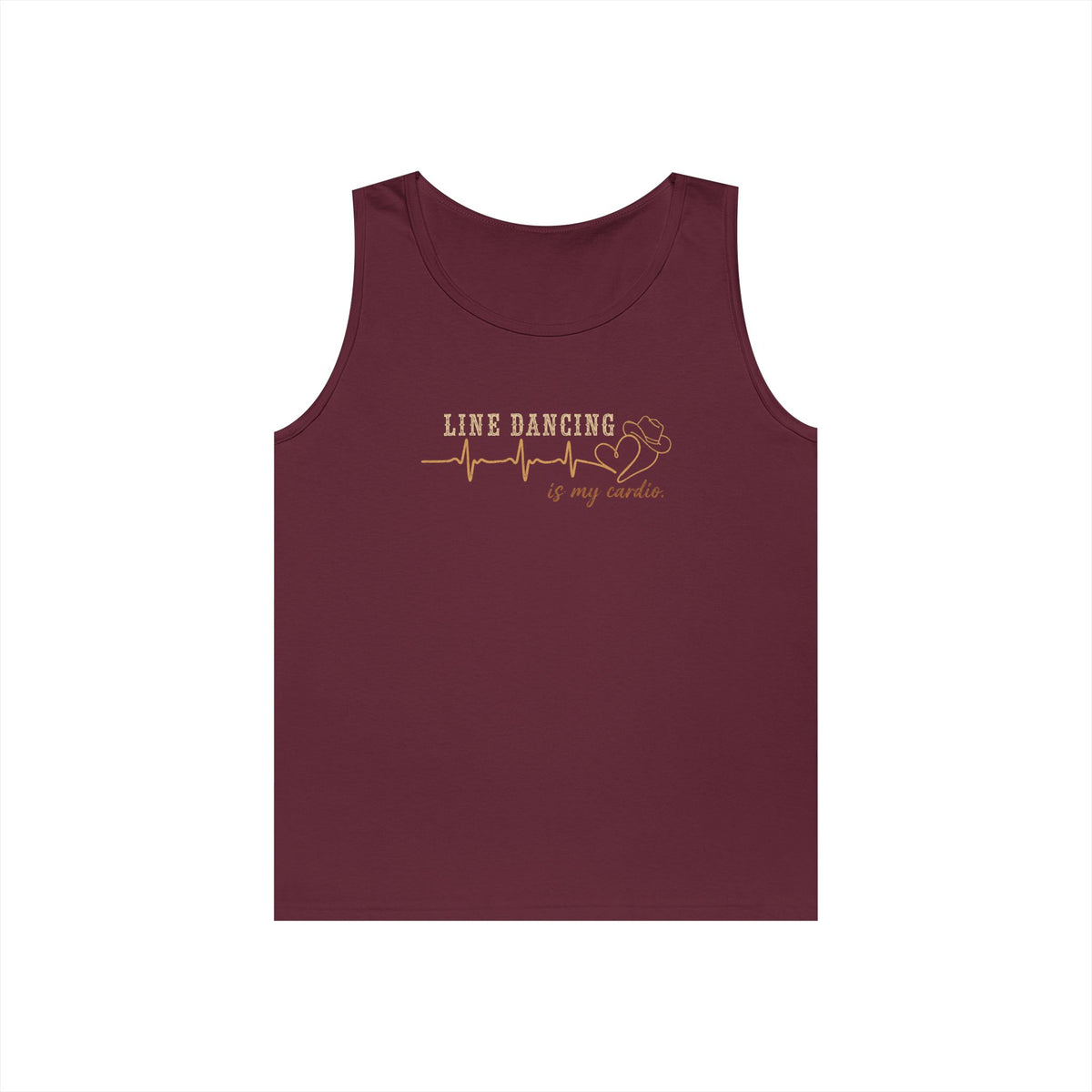 Line Dancing Is My Cardio tank top alternate colour