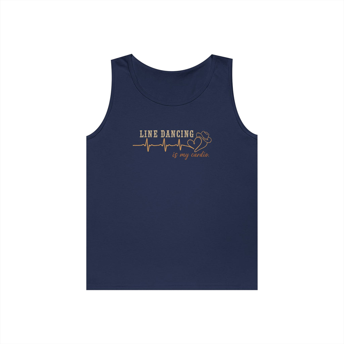 Line Dancing Is My Cardio tank top colour option