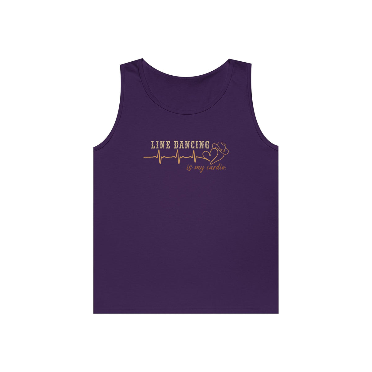 Line Dancing Is My Cardio tank top product mockup