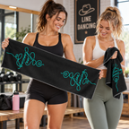 More Than Just Steps quick-dry line dancing sports towel