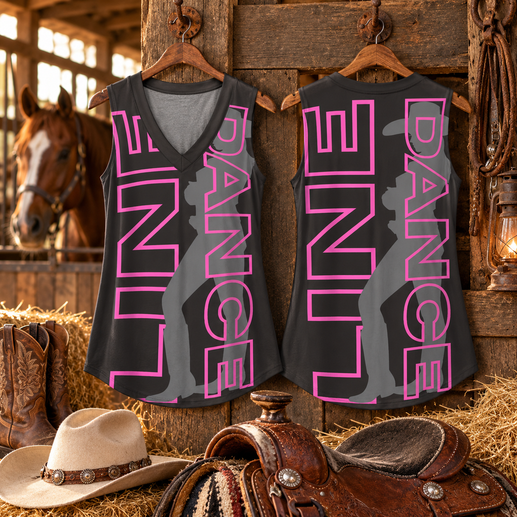 Line Dance Cowgirl Women’s Cotton Singlet
