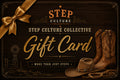 Step Culture Collective gift card for line dancers